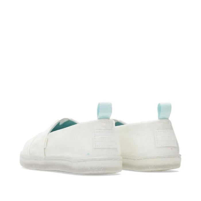 Toms TOMS Classics Alpargata Kids Shoe Confetti Glitter 8211 KidsWomen Toms TOMS Classics Alpargata Kids Shoe Confetti Glitter 8211 KidsWomen