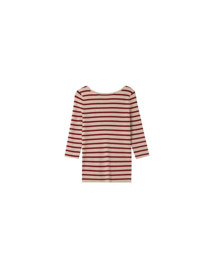 TOP PRUNE NATHAN Shop Grace and Mila Striped Jumpers