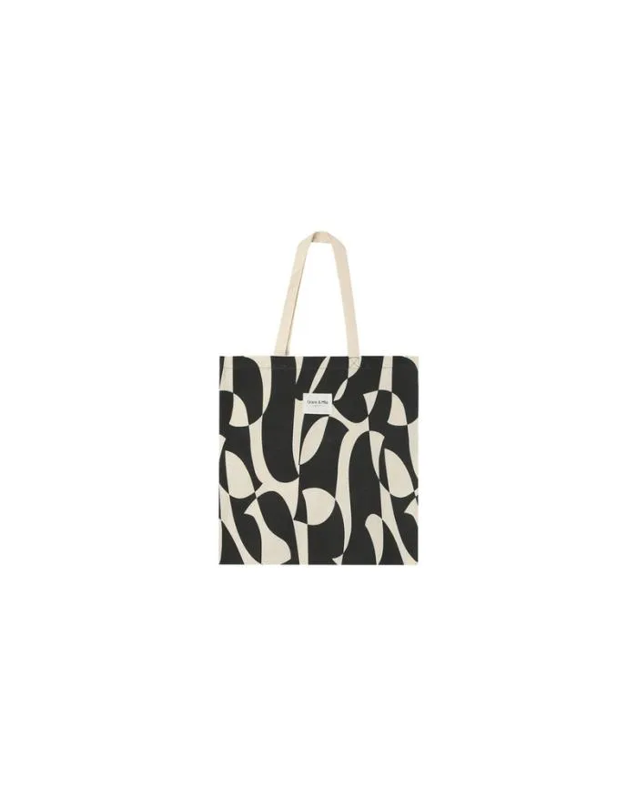 TOTE BAG NOIR NERES Shop Grace and Mila Totebags