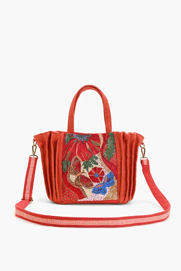 Totes Vermilion Butterfly Bloom Tote 8211 America and Beyond Women