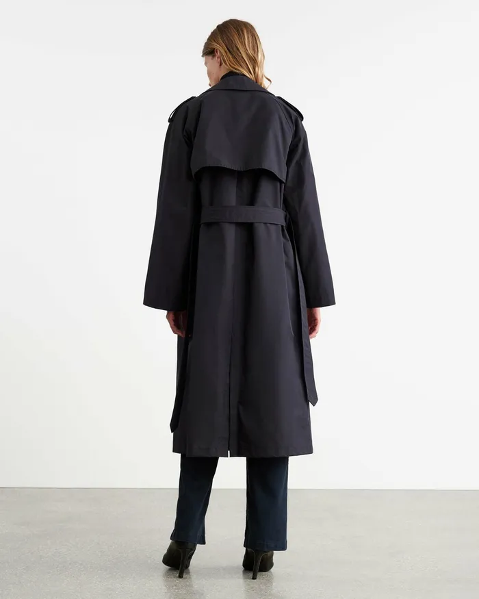 TOUSSAINT TRENCH COAT Olive Green Women Nili Lotan Coats and Outerwear
