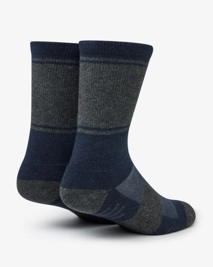 TravisMathew BAJA 20 CREW SOCK Heather Mood Indigo MenWomen Socks TravisMathew BAJA 20 CREW SOCK Heather Mood Indigo MenWomen Socks