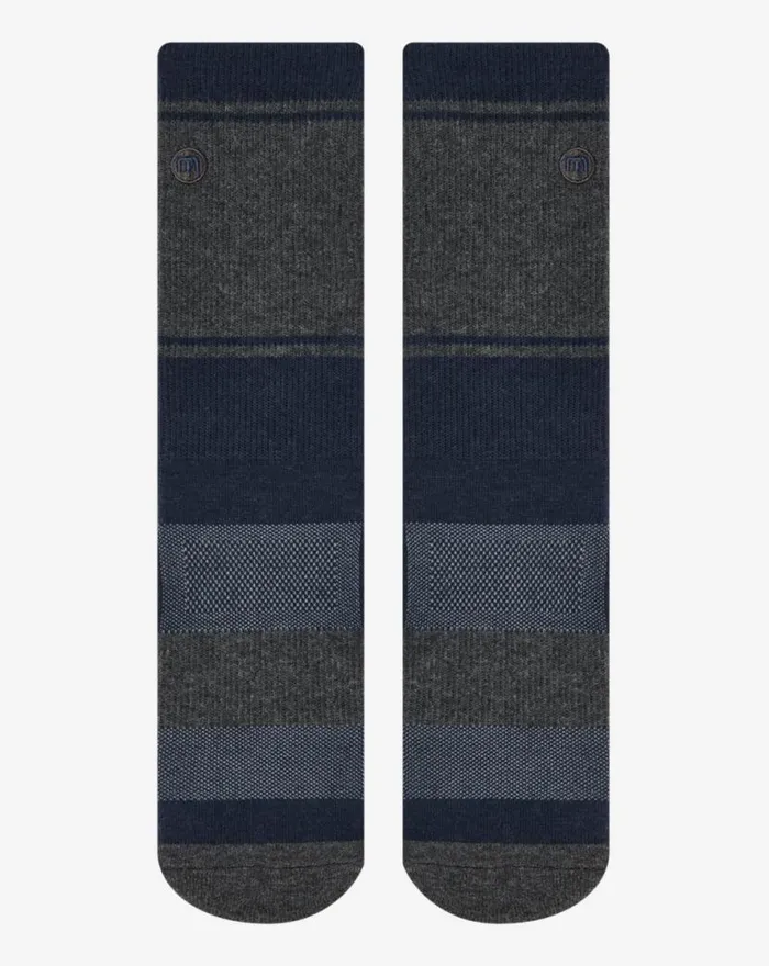 TravisMathew BAJA 20 CREW SOCK Heather Mood Indigo MenWomen Socks TravisMathew BAJA 20 CREW SOCK Heather Mood Indigo MenWomen Socks