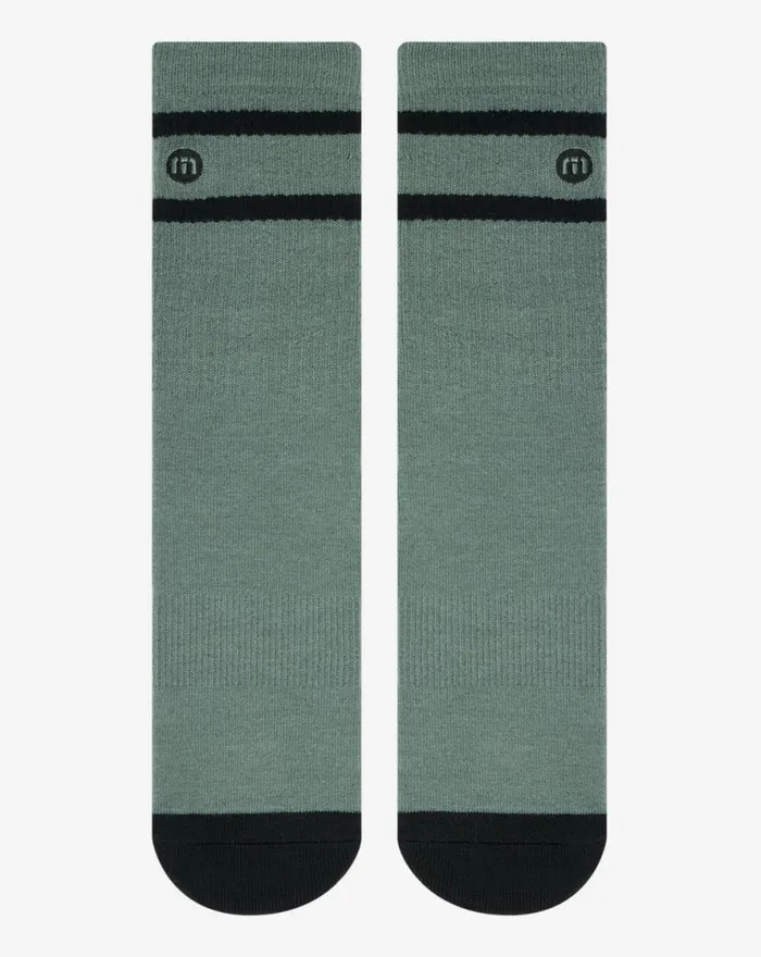 TravisMathew HIGHWAY TOWN CREW SOCK Laurel MenWomen Socks TravisMathew HIGHWAY TOWN CREW SOCK Laurel MenWomen Socks