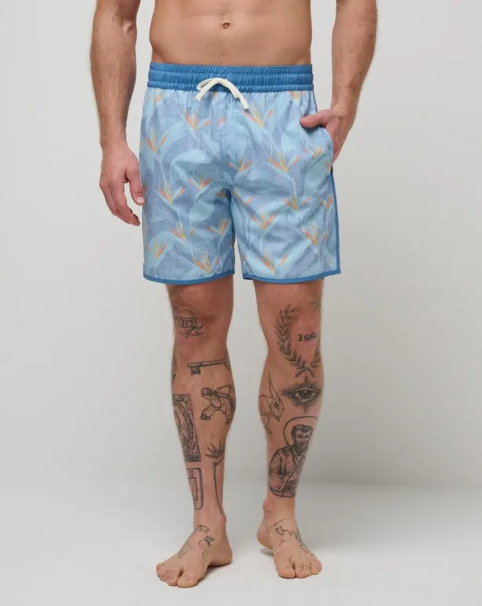 TravisMathew LAVA TUNNELS BOARDSHORT Heather Quiet Harbor Men Boardshorts