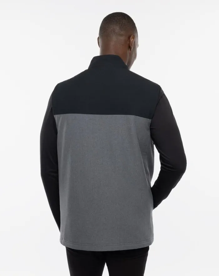 TravisMathew NAVIGATIONAL REPORT VEST Black Men Vests TravisMathew NAVIGATIONAL REPORT VEST Black Men Vests