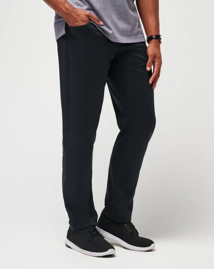 TravisMathew OPEN TO CLOSE PANT Black Men Pants TravisMathew OPEN TO CLOSE PANT Black Men Pants