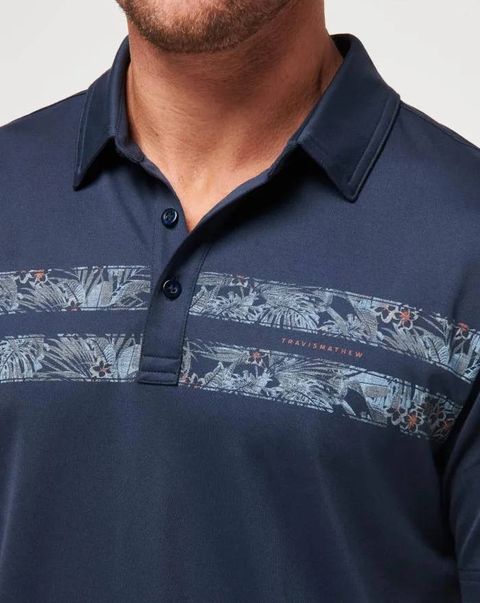 TravisMathew PIER RUNNER POLO Total Eclipse Men Polos TravisMathew PIER RUNNER POLO Total Eclipse Men Polos
