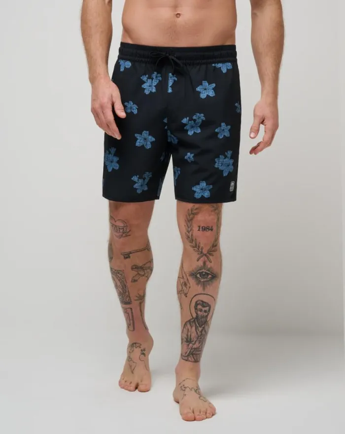 TravisMathew PINEAPPLE TIME BOARDSHORT Black Men Boardshorts