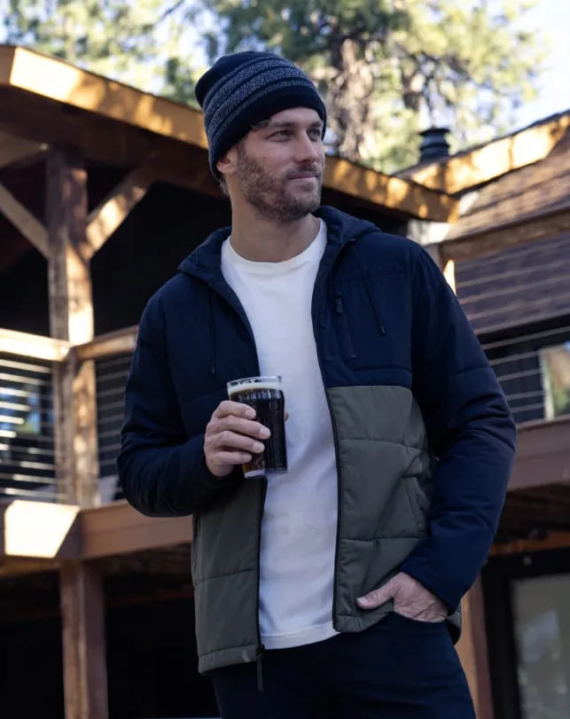 TravisMathew TORCH RUNNER FULL ZIP Black Men Jackets