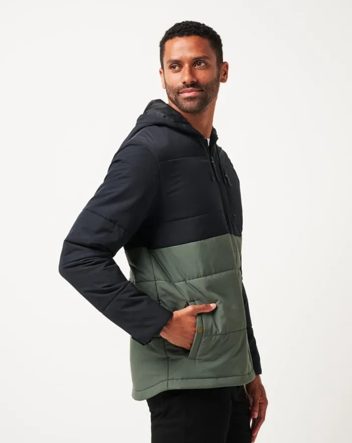 TravisMathew TORCH RUNNER FULL ZIP Black Men Jackets TravisMathew TORCH RUNNER FULL ZIP Black Men Jackets
