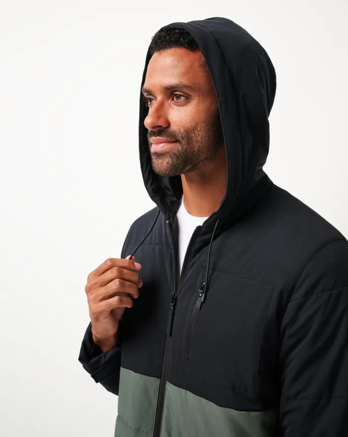 TravisMathew TORCH RUNNER FULL ZIP Black Men Jackets TravisMathew TORCH RUNNER FULL ZIP Black Men Jackets