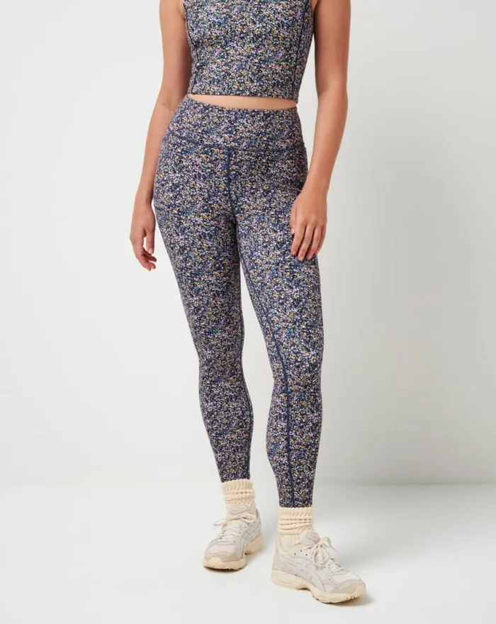 TravisMathew WHERE IT COUNTS LEGGING Cream Multi Women Pants TravisMathew WHERE IT COUNTS LEGGING Cream Multi Women Pants