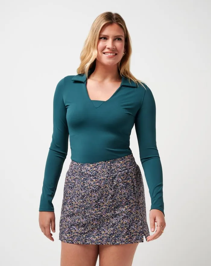 TravisMathew WHERE IT COUNTS POLO Atlantic Deep Women Polos TravisMathew WHERE IT COUNTS POLO Atlantic Deep Women Polos