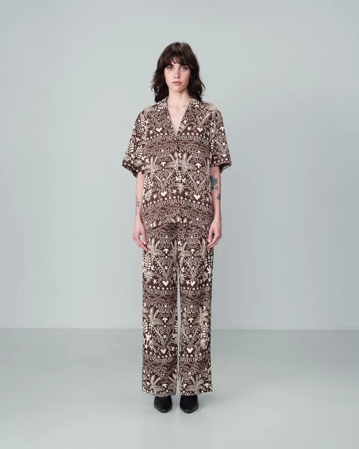 TROUSERS CHOCOLAT NILOS Shop Grace and Mila Flowing Trousers