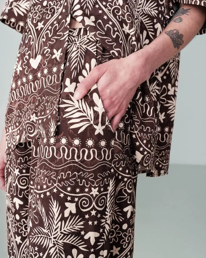 TROUSERS CHOCOLAT NILOS Shop Grace and Mila Flowing Trousers
