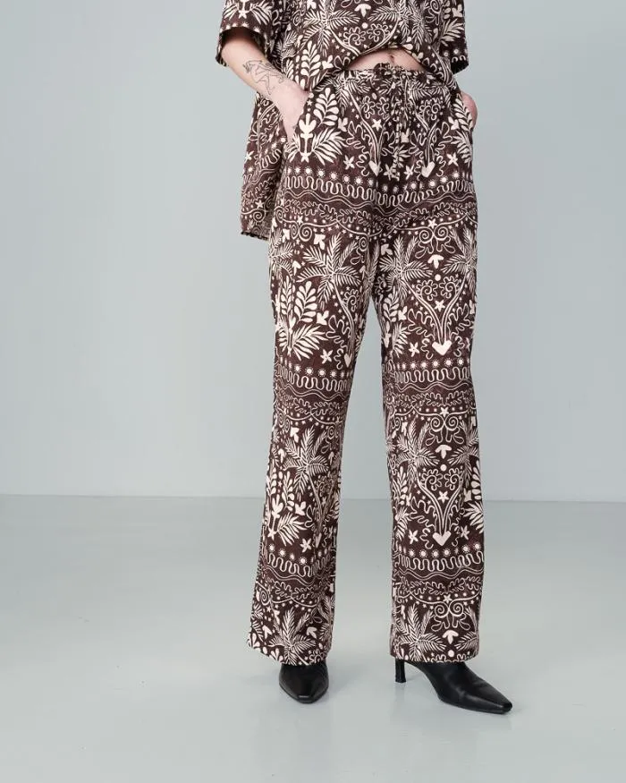 TROUSERS CHOCOLAT NILOS Shop Grace and Mila Flowing Trousers