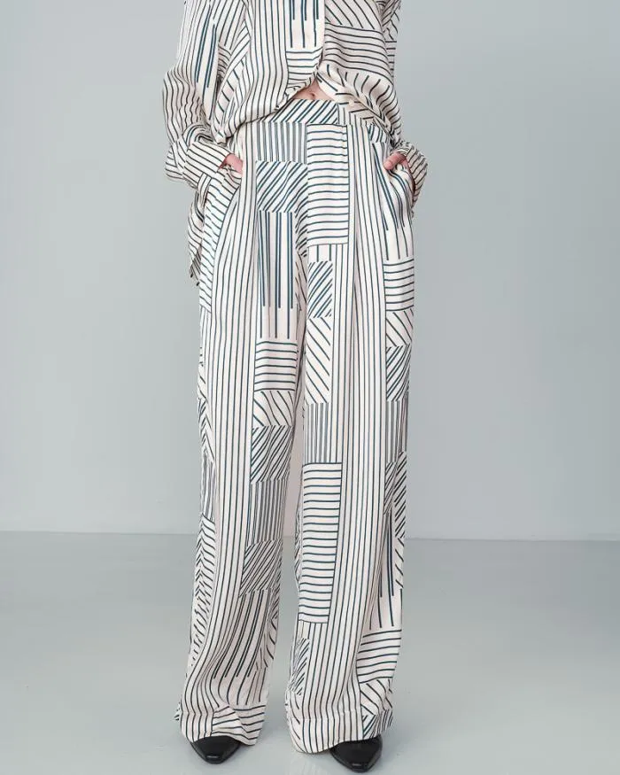 TROUSERS ECRU NELSON Shop Grace and Mila Flowing Trousers