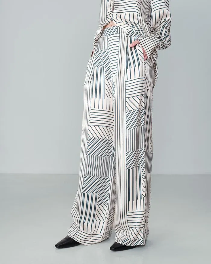 TROUSERS ECRU NELSON Shop Grace and Mila Flowing Trousers