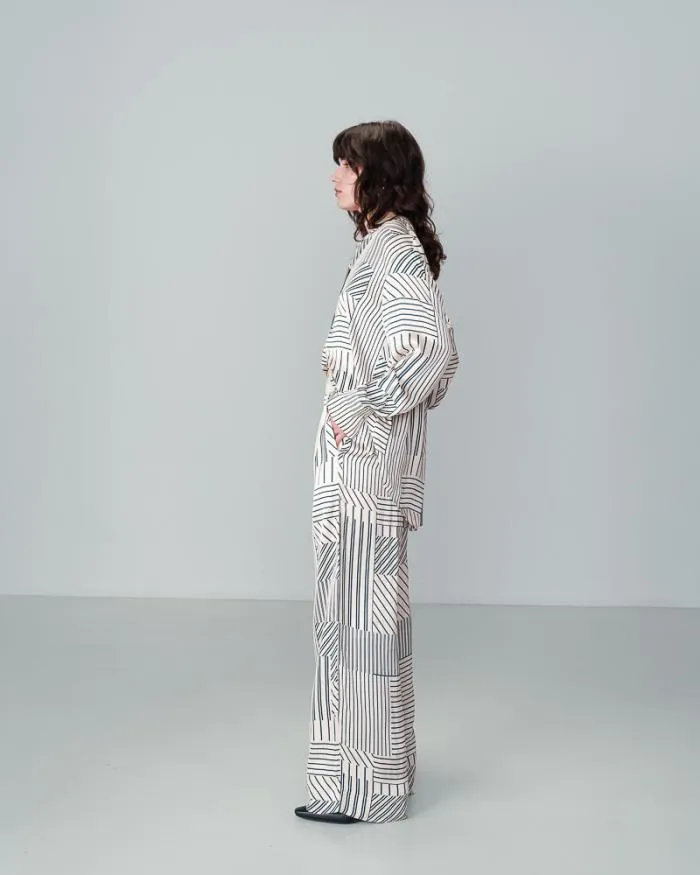 TROUSERS ECRU NELSON Shop Grace and Mila Flowing Trousers