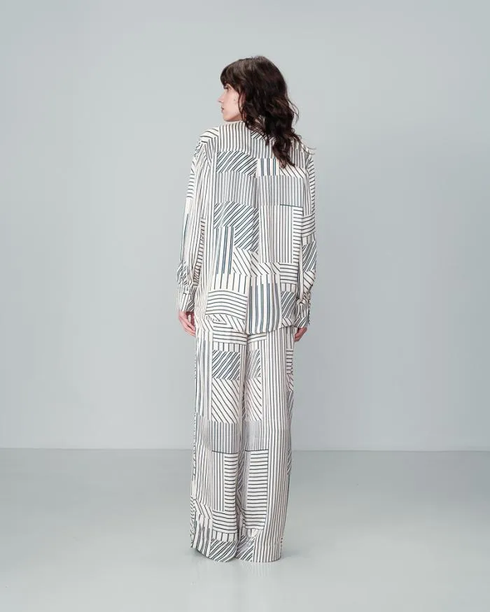 TROUSERS ECRU NELSON Shop Grace and Mila Flowing Trousers