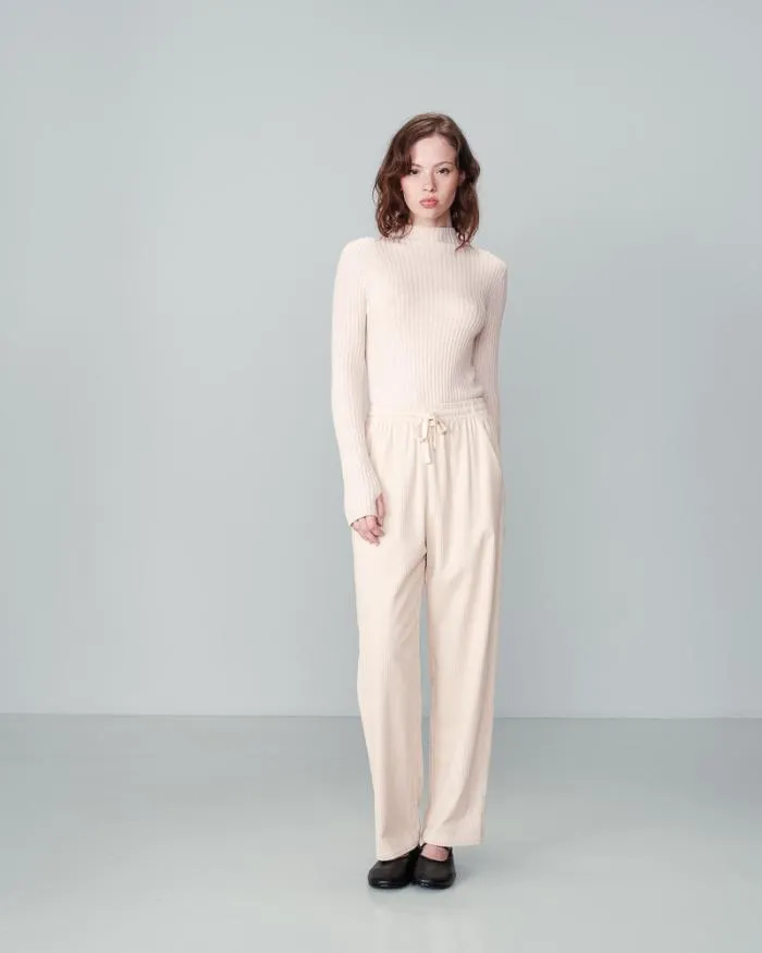 TROUSERS ECRU NICOLAS Shop Grace and Mila Velvet Trousers