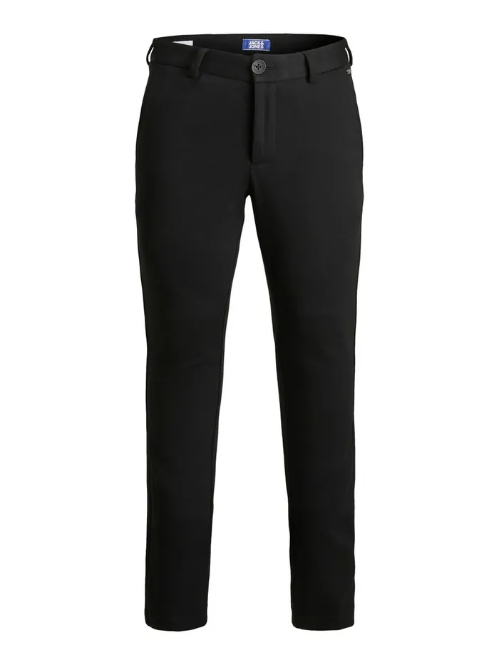Trousers JACK and JONES Junior BOYS BLACK TROUSERS Black Black