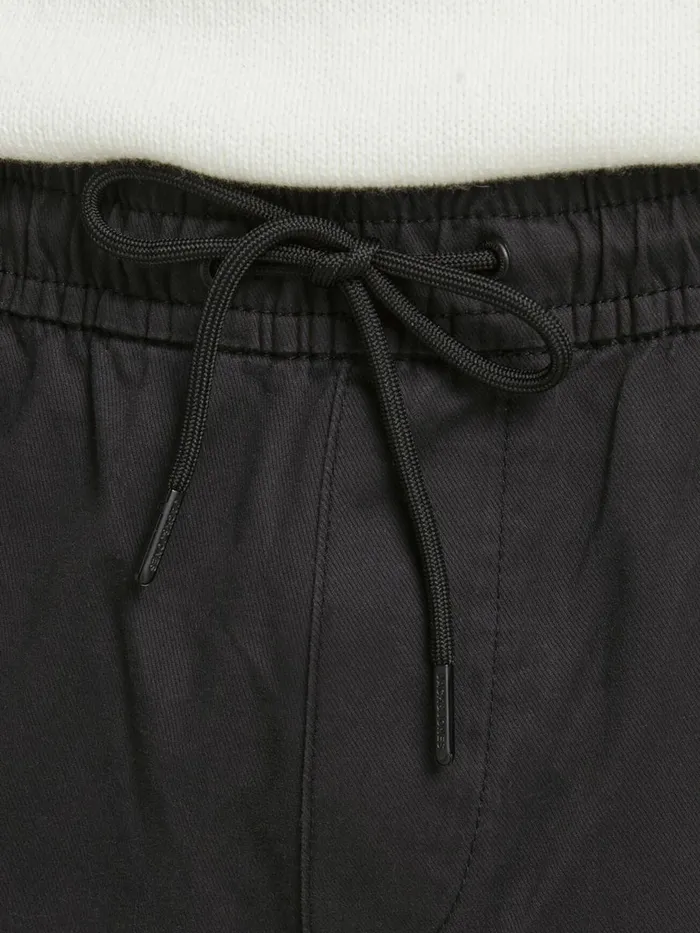 Trousers JACK and JONES Mens ACE HILL AKM CARGO TROUSERS Black Black