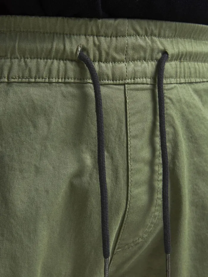 Trousers JACK and JONES Mens GORDON LANE AKM PLUS SIZE SWEAT PANTS Green Deep Lichen Green Online