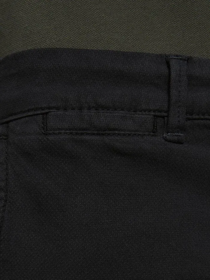 Trousers JACK and JONES Mens MARCO KENSO SLIM FIT CHINOS Black Black