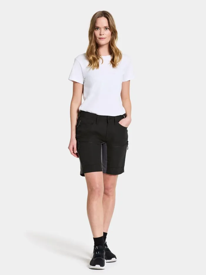 Tucana Shorts Black Women Didriksons Shorts
