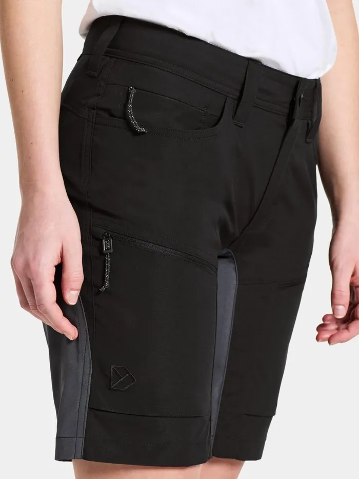 Tucana Shorts Black Women Didriksons Shorts