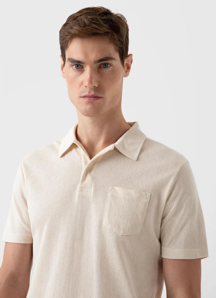 Undyed Riviera Polo Shirt Undyed Men SUNSPEL Polo Shirts