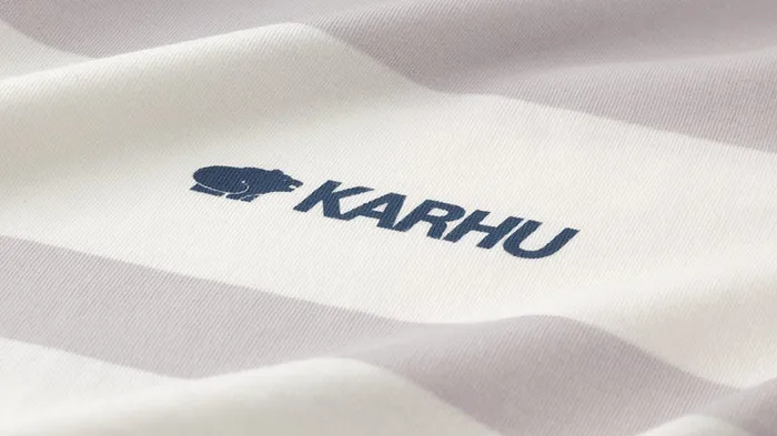 Unistripedshort Slsweat 8211 Bright Whtraindrops Men Karhu Sweatshirts