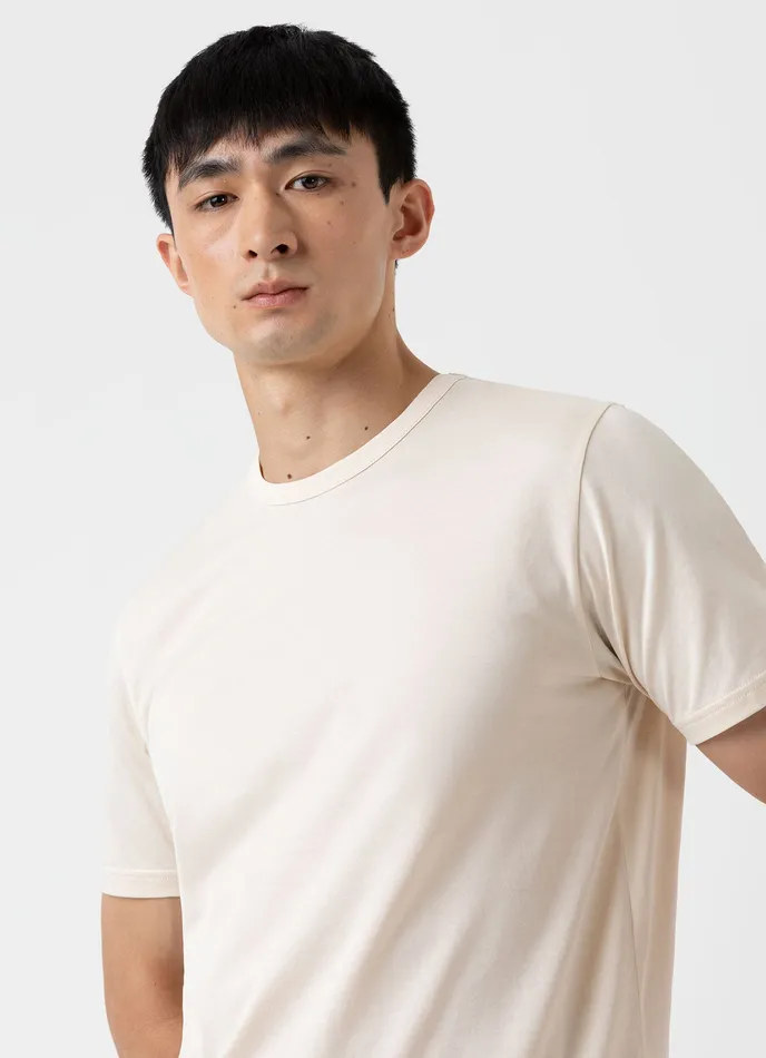 ussunspel Tshirts Men Classic Tshirt Undyed ussunspel Tshirts Men Classic Tshirt Undyed