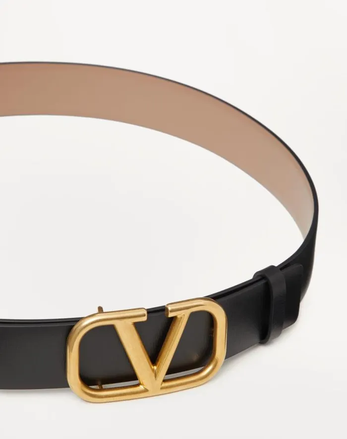 Valentino Belts Woman Reversible Vlogo Signature Belt In Glossy Calfskin 30 Mm For Woman In Saddle Brownblack Saddle Brownblack Valentino Belts Woman Reversible Vlogo Signature Belt In Glossy Calfskin 30 Mm For Woman In Saddle Brownblack Saddle Brownblack