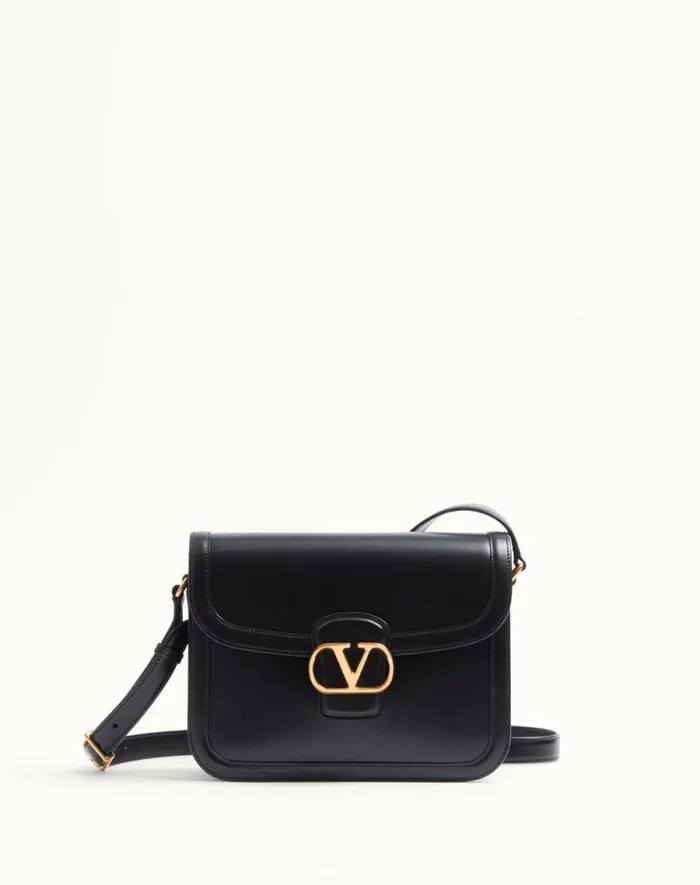 Valentino Shoulder Bags Man Valentino Garavani 9to5 Smooth Calfskin Shoulder Bag For Man In Golden Cuir Golden Cuir