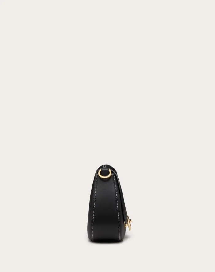Valentino Shoulder Bags Woman Small Valentino Garavani Ohval Shoulder Bag In Nappa Calfskin For Woman In Almond Almond Valentino Shoulder Bags Woman Small Valentino Garavani Ohval Shoulder Bag In Nappa Calfskin For Woman In Almond Almond