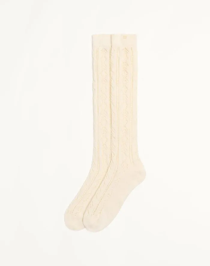 Valentino Soft Accessories Woman Cotton Socks For Woman In Ivory Ivory
