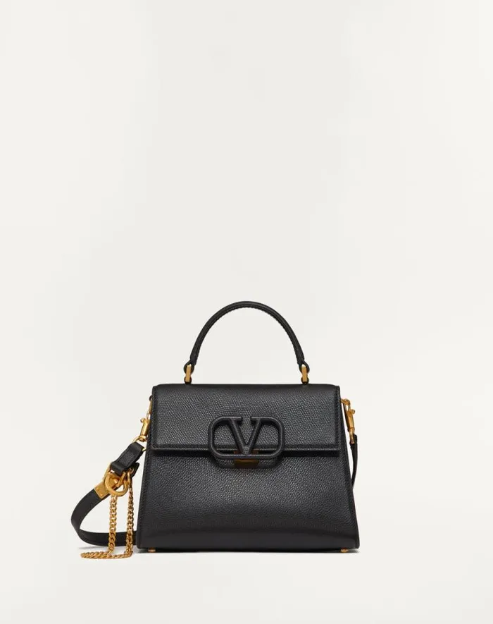 Valentino Top Handle Bags Woman Small Vsling Grainy Calfskin Handbag For Woman In Clayrose Quartz Clayrose Quartz Valentino Top Handle Bags Woman Small Vsling Grainy Calfskin Handbag For Woman In Clayrose Quartz Clayrose Quartz
