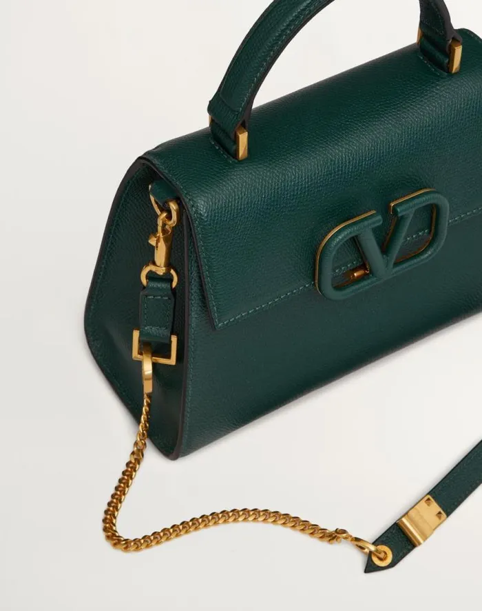 Valentino Top Handle Bags Woman Small Vsling Grainy Calfskin Handbag For Woman In Clayrose Quartz Clayrose Quartz Valentino Top Handle Bags Woman Small Vsling Grainy Calfskin Handbag For Woman In Clayrose Quartz Clayrose Quartz