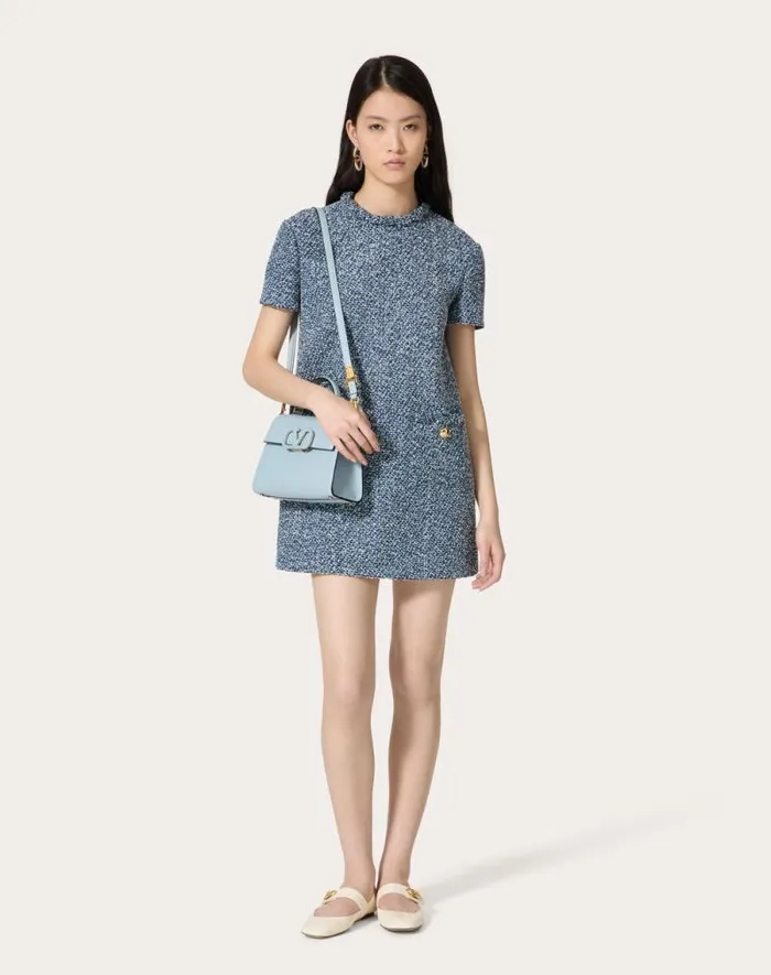 Valentino Top Handle Bags Woman Small Vsling Grainy Calfskin Handbag For Woman In Clayrose Quartz Clayrose Quartz Valentino Top Handle Bags Woman Small Vsling Grainy Calfskin Handbag For Woman In Clayrose Quartz Clayrose Quartz
