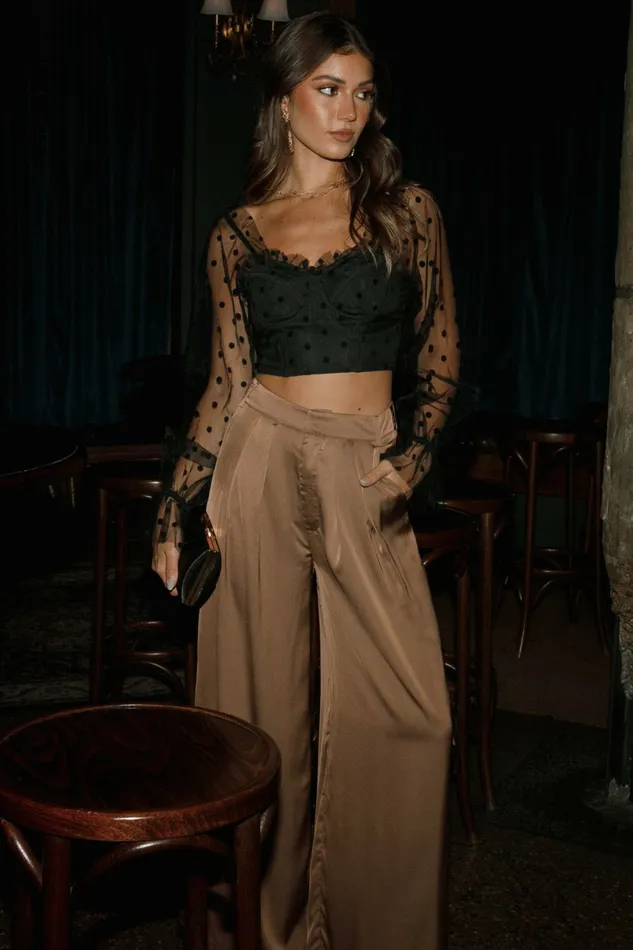 Varinka Top Black Women Tops Petal and Pup
