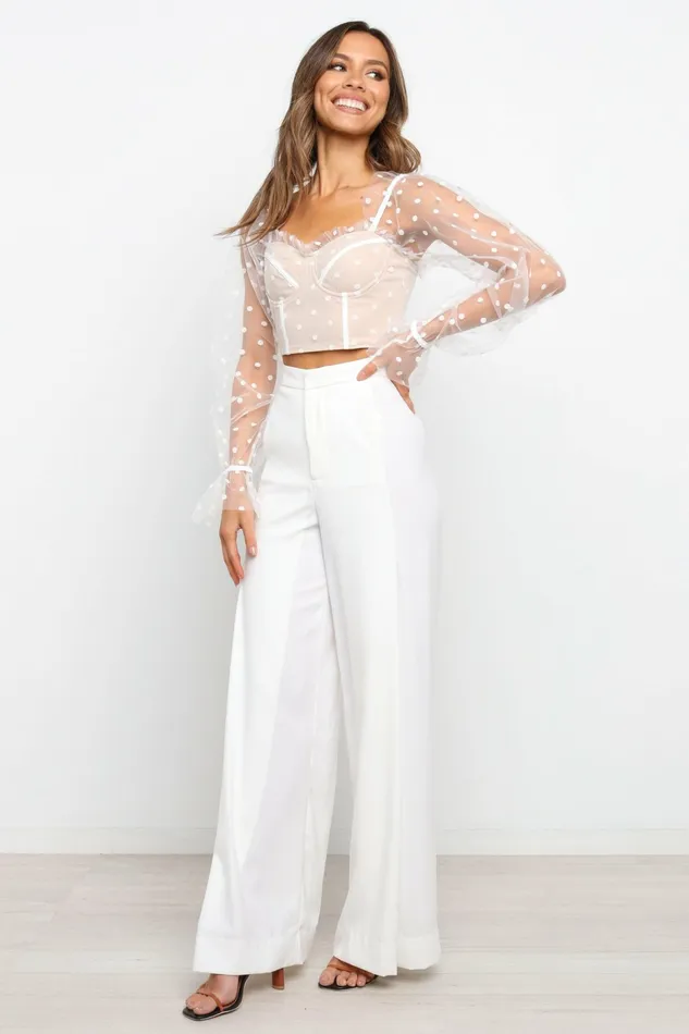 Varinka Top White Tops Petal and Pup Women