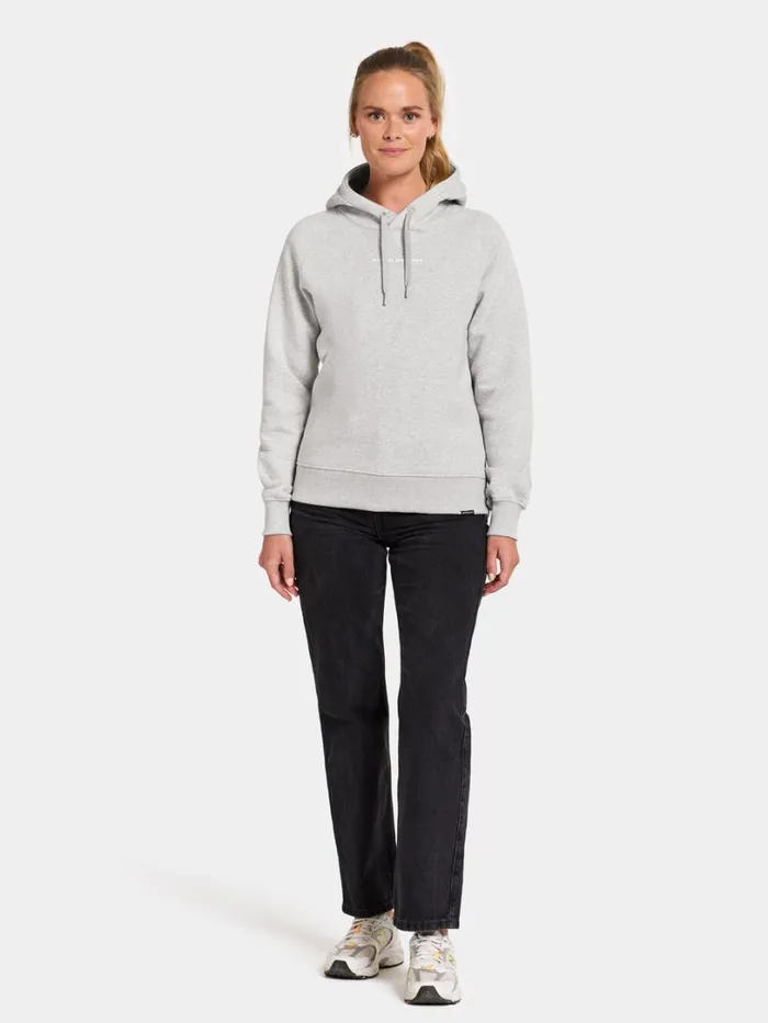Ven Women039s Hoodie Printed Aluminum Melange Women Didriksons Hoodies and Sweatshirts