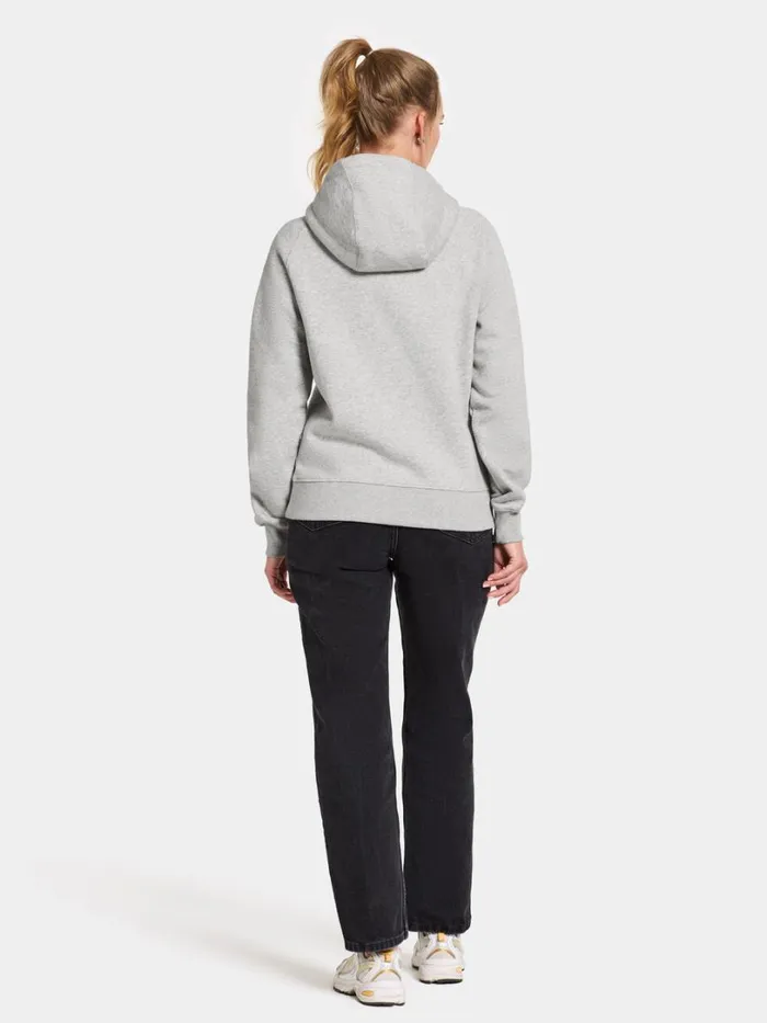 Ven Women039s Hoodie Printed Aluminum Melange Women Didriksons Hoodies and Sweatshirts