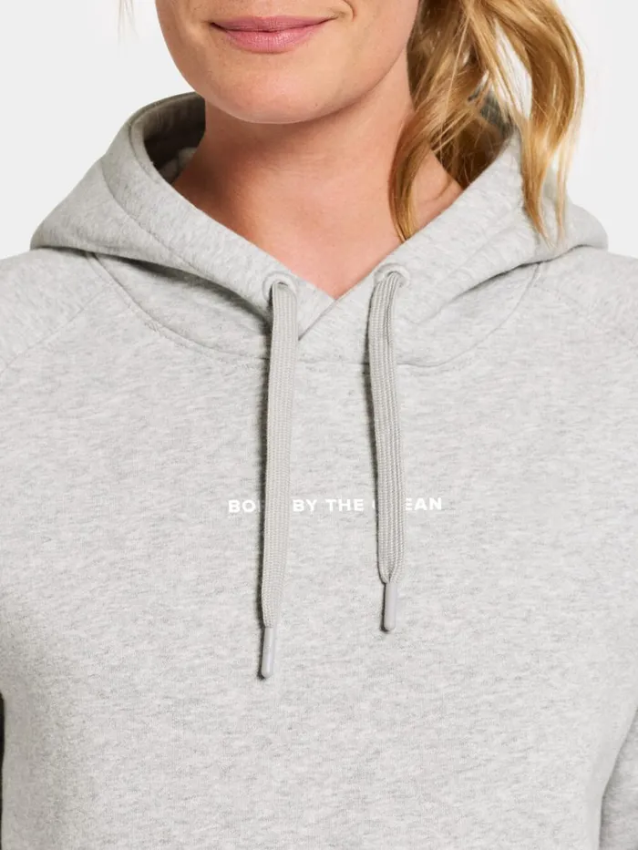 Ven Women039s Hoodie Printed Aluminum Melange Women Didriksons Hoodies and Sweatshirts