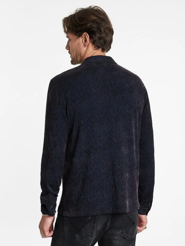 VENETO SHIRT Black Men John Varvatos Shirts