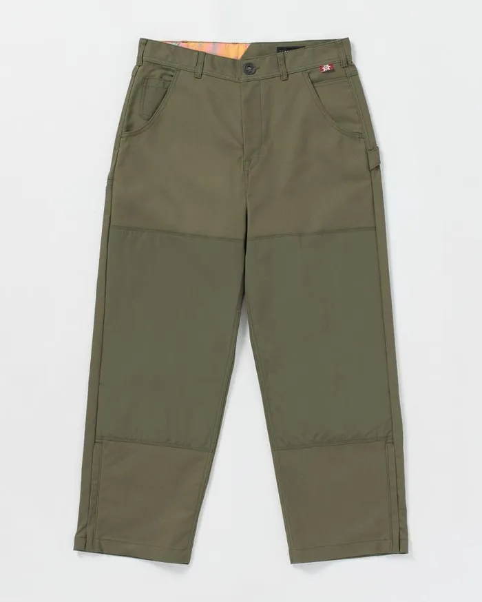 Volcom Japan By Bryan Iguchi Work Pants 8211 Winter Moss Mens Volcom Pants