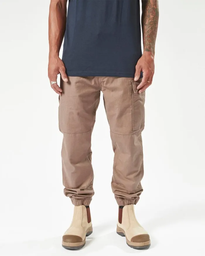 Volcom Workwear Caliper Cuff Pants 8211 Brindle Mens Volcom Pants